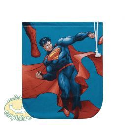 Sacchetto Asilo "Superman" azzurro